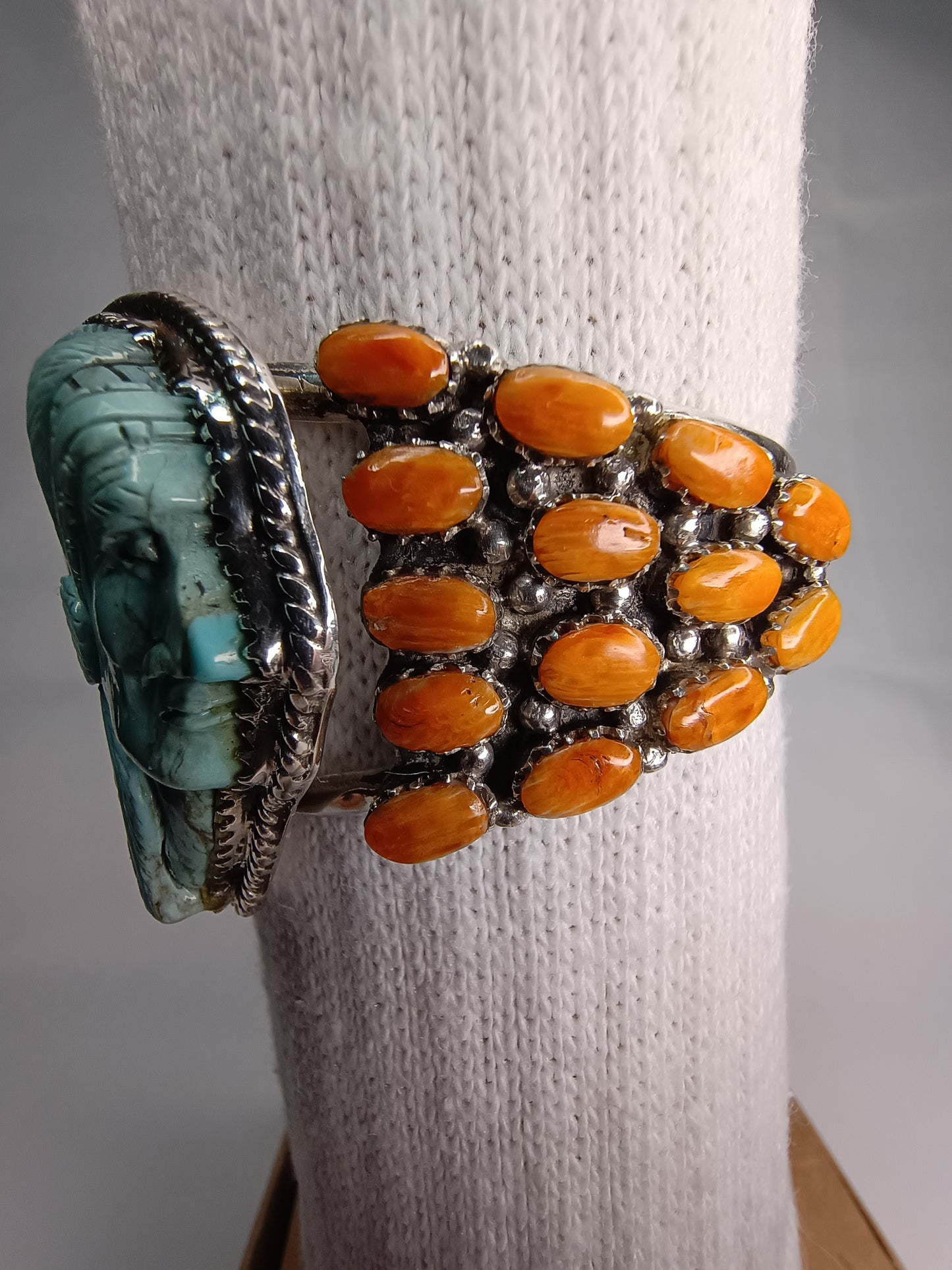 Bracelet manchette navajo-dané
